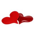 Floristik24 Decorative hearts to sprinkle 4.5cm red 50pcs