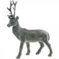 Floristik24 Decorative deer decorative figure decorative reindeer anthracite H28cm