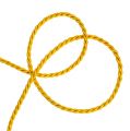 Floristik24 Deco cord in yellow 4mm 25m