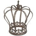 Floristik24 Decorative crown antique look metal decoration rust Ø19.5cm H22cm
