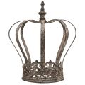 Decorative crown antique look metal decoration rust Ø19.5cm H22cm | Floristik24.ie