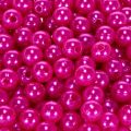 Decorative pink beads, Ø8mm, 250 pieces | Floristik24.ie