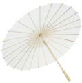 Floristik24 Decorative umbrella white Ø60cm H42cm