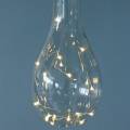 Floristik24 LED light decorative incandescent lamp warm white 20cm