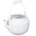 Floristik24 Decorative metal teapot with vintage look for flower arrangements