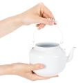 Decorative metal teapot with vintage look for flower arrangements | Floristik24.ie