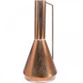 Floristik24 Decorative vase vintage decorative jug copper colored metal Ø26cm H58cm