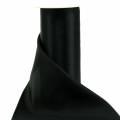 Floristik24 Satin ribbon table ribbon black 200mm 10m