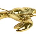 Floristik24 Deco figure lobster 8cm gold