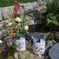 Floristik24 Decorative watering can vintage metal planter 33×13cm×31cm