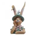 Deco rabbit rabbit bust decoration figure rabbit head 18cm