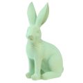 Floristik24 Decorative rabbit sitting green gold craquelure table decoration H23.5cm
