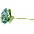 Floristik24 Decorative hydrangea blue artificial flower Artificial garden flower H35cm