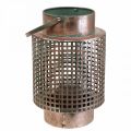Floristik24 Decorative Lantern Lantern Metal with Handle Rose Ø18cm H29cm