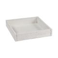 Floristik24 Decorative tray square wooden tray white 20×20×3.5cm