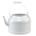 Floristik24 Decorative teapot planter metal kettle white 27x20.5cm