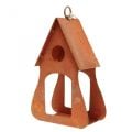 Floristik24 Decorative bird house for hanging, bird house grate decoration 17.5 cm
