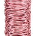 Floristik24 Deco Enamelled Wire Pink Ø0.50mm 50m 100g