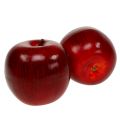 Floristik24 Decorative apples red, lacquered Ø8cm 6p