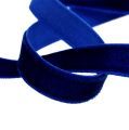 Floristik24 Decorative ribbon Velvet blue 10mm 20m