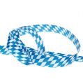 Deco ribbon blue-white 15mm 20m | Floristik24.ie