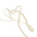 Floristik24 Decorative ribbon lace cream 9mm 20m