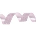 Floristik24 Decorative ribbon with mica pink 10mm 150m