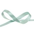 Floristik24 Decorative ribbon with glitter mint 15mm 25m