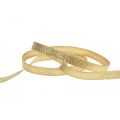 Floristik24 Deco ribbon gold 10mm 50m