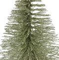 Floristik24 Decorative tree with glitter silver 22cm