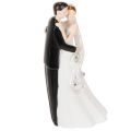 Decorative figurine of a wedding couple, 10.5cm | Floristik24.ie