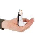Decorative figurine of a wedding couple, 10.5cm | Floristik24.ie