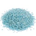Floristik24 Decorative granules light blue decorative stones 2mm - 3mm 2kg