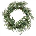 Floristik24 Decorative wreath artificial wreath eucalyptus fir olive Ø45cm