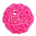 Floristik24 Decorative balls pink Ø7cm 18pcs
