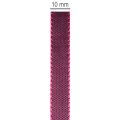 Decorative ribbon, narrow, glossy taffeta ribbon for gift wrapping, 10mm wide, 50m long | Floristik24.ie