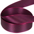 Gift ribbon, purple taffeta ribbon, elegantly shiny, 25mm wide, 50m long | Floristik24.ie