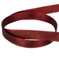 Decorative taffeta ribbon, narrow, for gift wrapping, 10mm wide, 50m long | Floristik24.ie