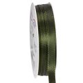 Floristik24 Decorative ribbon, narrow taffeta ribbon for creative gift wrapping, 10mm wide, 50m long