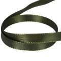Decorative ribbon, narrow taffeta ribbon for creative gift wrapping, 10mm wide, 50m long | Floristik24.ie