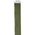 Gift ribbon with woven edge, taffeta ribbon for crafting, 15mm wide, 50m long | Floristik24.ie