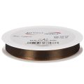 Brown taffeta gift ribbon for