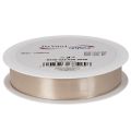Decorative ribbon satin beige
