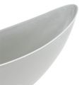 Floristik24 Decorative bowl light gray 55.5cm x 14cm H17.5cm, 1p