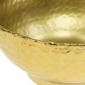 Floristik24 Decorative bowl metal Vintage bowl gold Metal bowl Ø16cm
