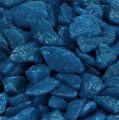 Floristik24 Decorative stones 9mm - 13mm dark blue 2kg