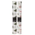 Christmas decorative fabric, sold by the meter, 120cm wide, 2 pieces | Floristik24.ie