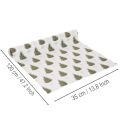 Christmas decorative fabric, sold by the meter, 120cm wide, 2 pieces | Floristik24.ie