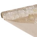 Table runner, decorative fabric, patterned, wide bows, 35x120cm, 2 pieces | Floristik24.ie