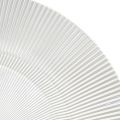 Decorative plate with grooves plastic plate plastic plate clear Ø33cm | Floristik24.ie